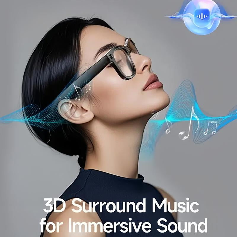 Smart AI Camera Glasses with 8MP Photochromic Lenses ,Button Touch Adjustment for Travel Outdoor Adventures Hands-Free Photography 160+Languages Real-Time Translation Bluetooth Wireless Wearable Video Recording UV Protection ,Black Friday & Cyber Monday